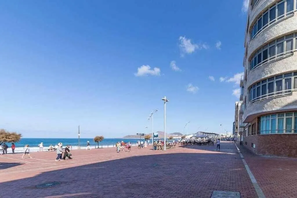 לאס פאלמס דה גראן קנאריה Casa Tina Las Canteras ספרד